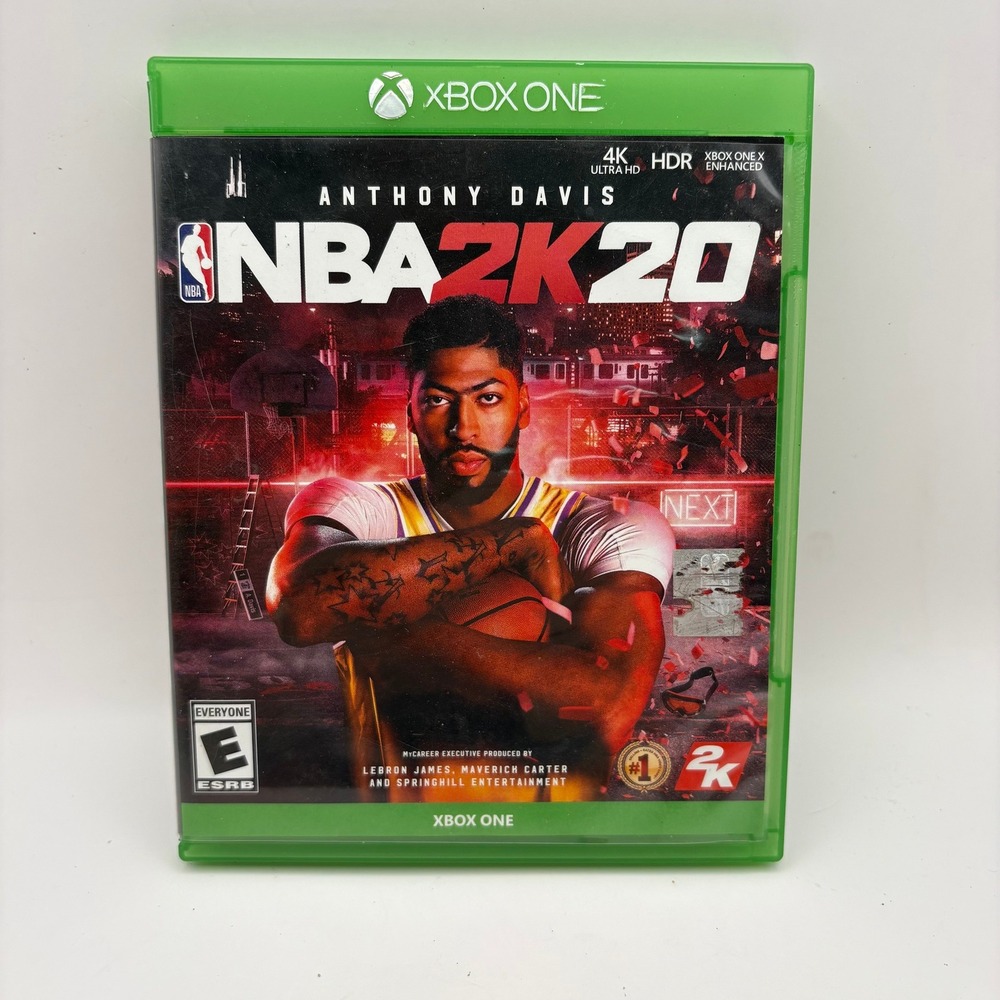 NBA 2K20 Xbox One Microsoft 2019 Basketball Sports Game Anthony Davis Cover